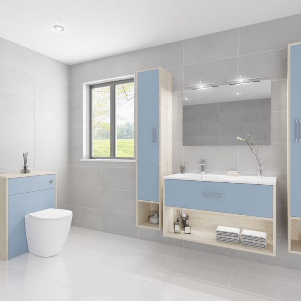 Apri Matt Denim, Kitchens &amp; Bathrooms Designed &amp; Fitted in Kirkintilloch &amp; Falkirk